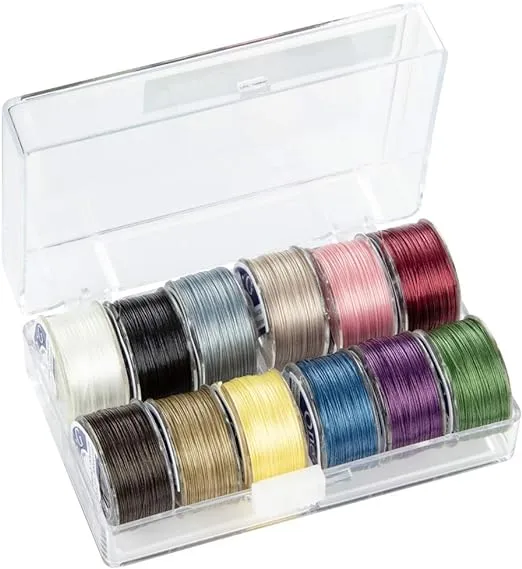 Toho One-G Thread, Assortment 1-12 50 Yard Bobbins