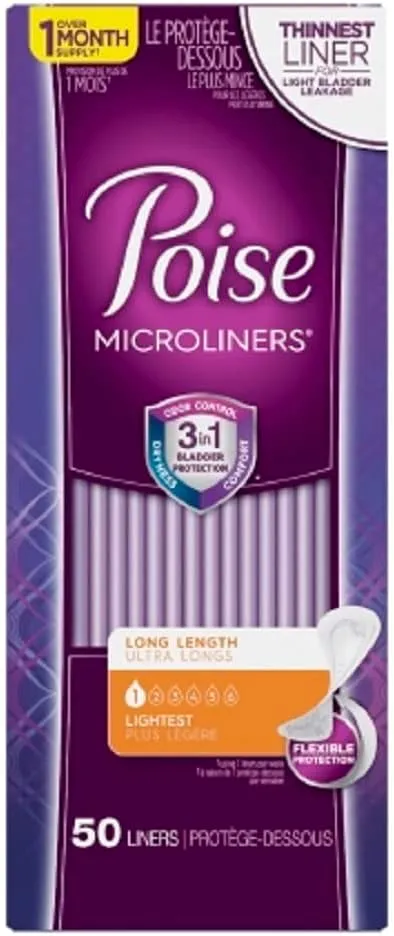 Poise Incontinence Microliners