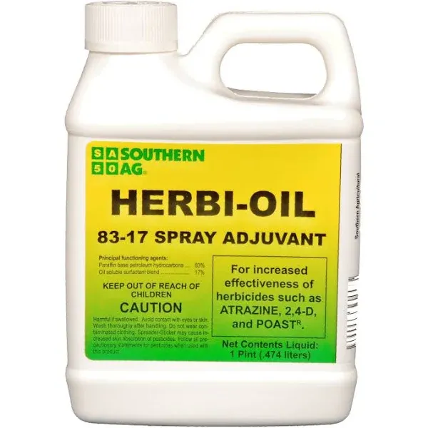 Southern Ag Herbi Oil 83-17 Spray Adjuvant Surfactant, 16oz - 1 Pint, Size: 16 oz