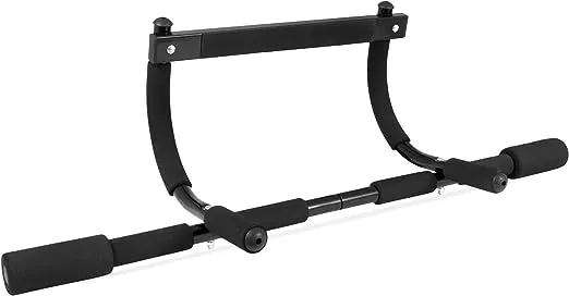 ProsourceFit Foldable Pull Up Bar/Doorway Trainer for Multi Use Fitness & Home Gym Exercise