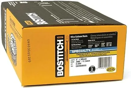 Bostitch 2" Coil Siding Nail C6R90BDG