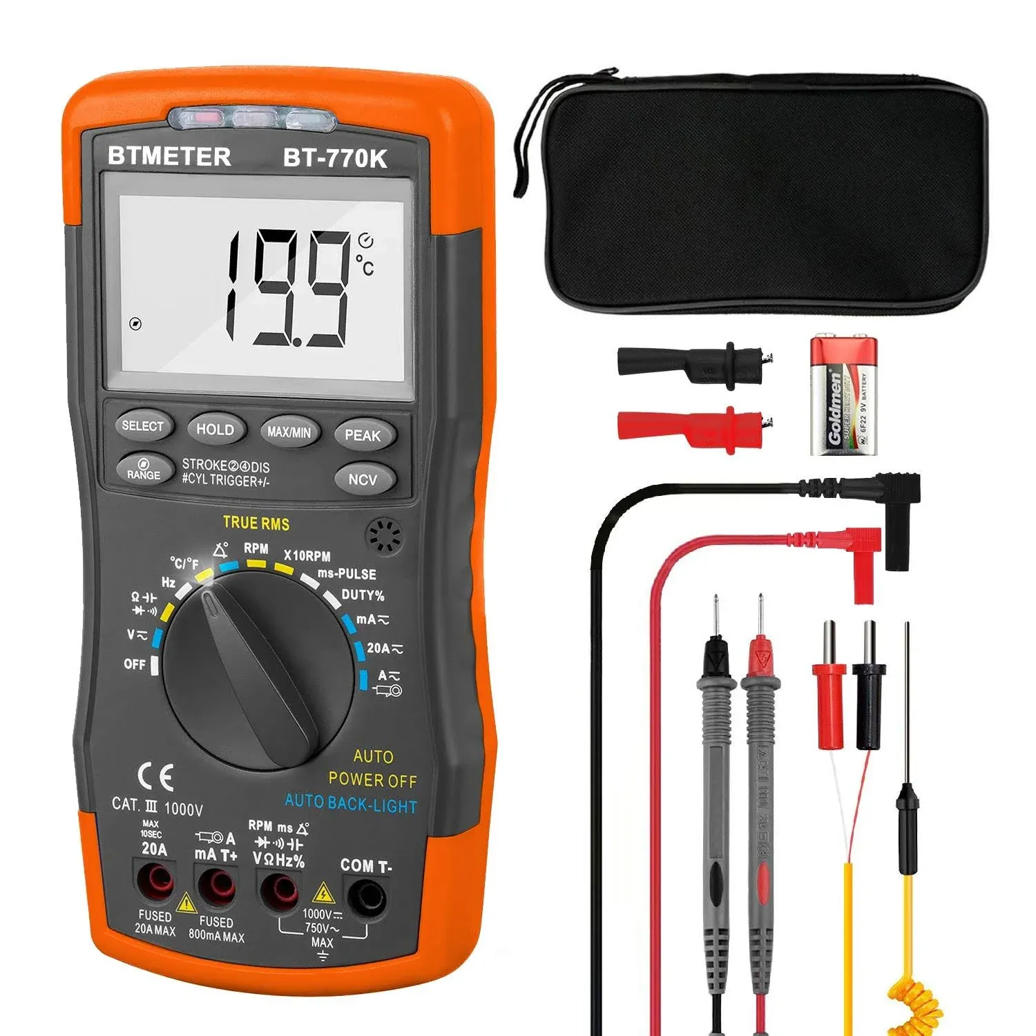 BTMETER BT-770K Automotive Multimeter