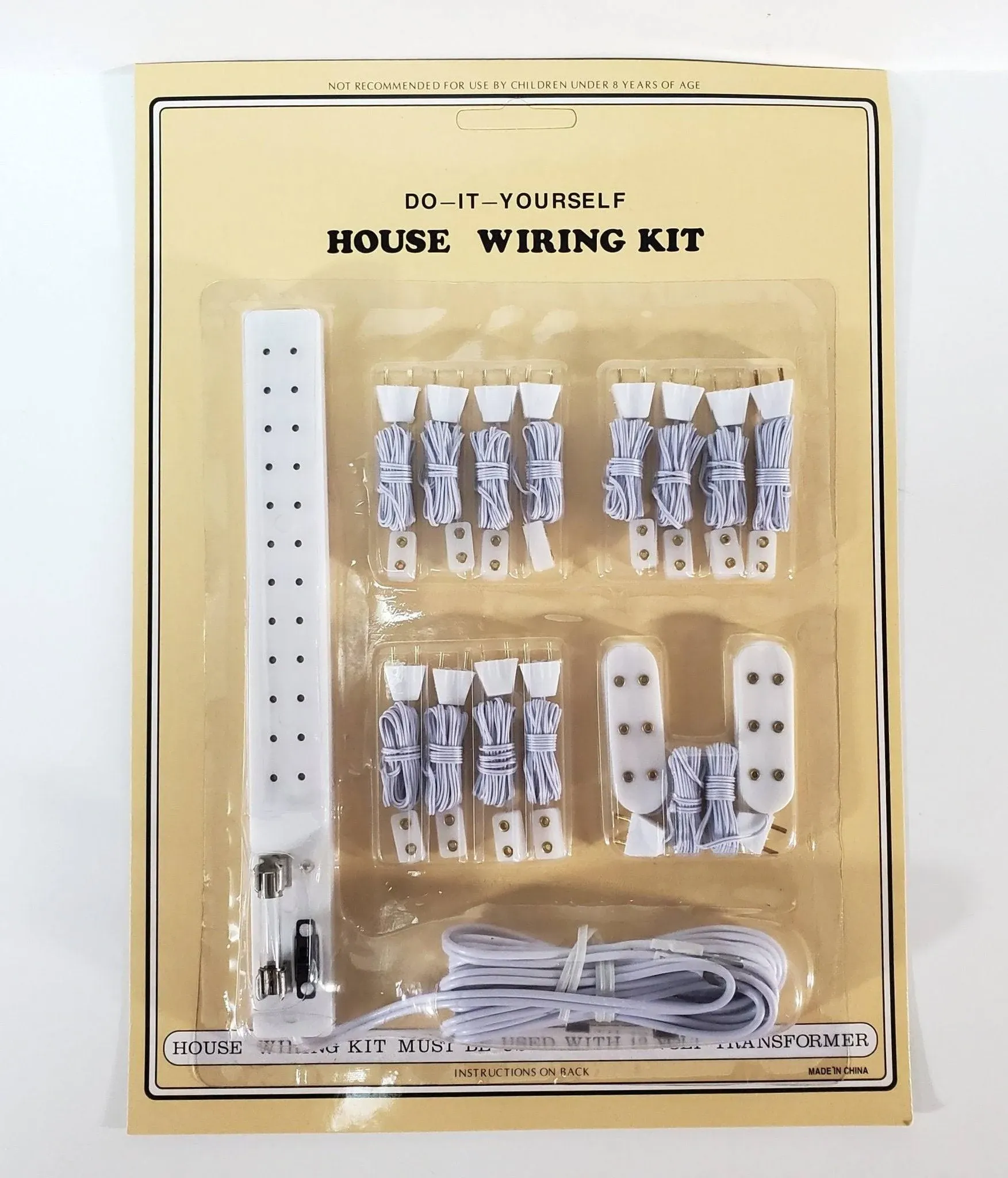 Miniature House Dollhouse Miniature 112 Scale 12V Wiring Set 15 PC