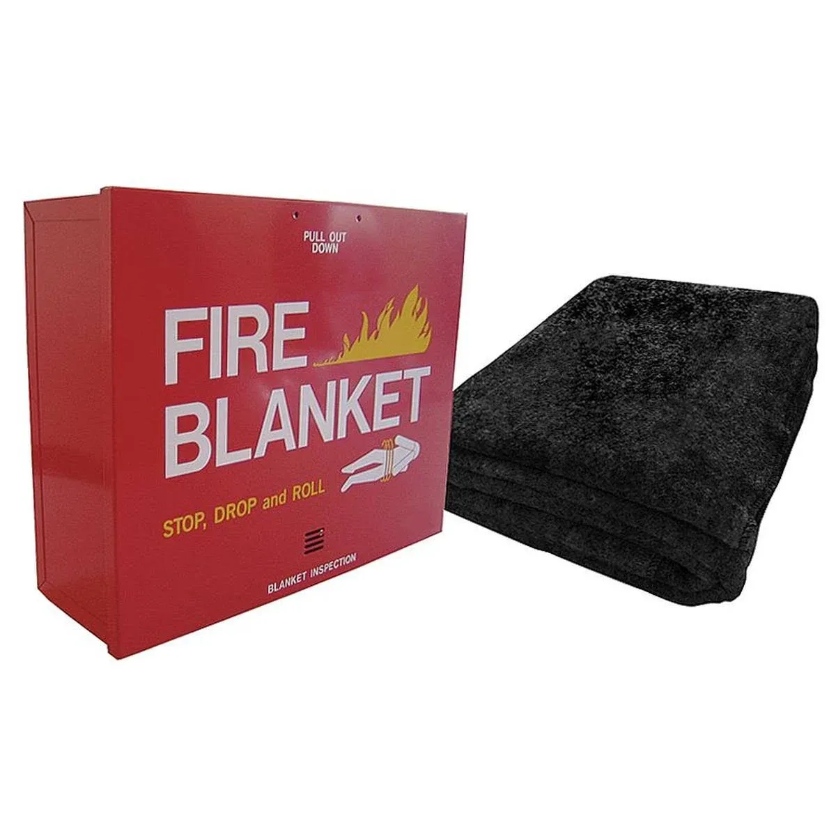 Choice Zoro BCCOL Wool Fire Blanket and Cabinet