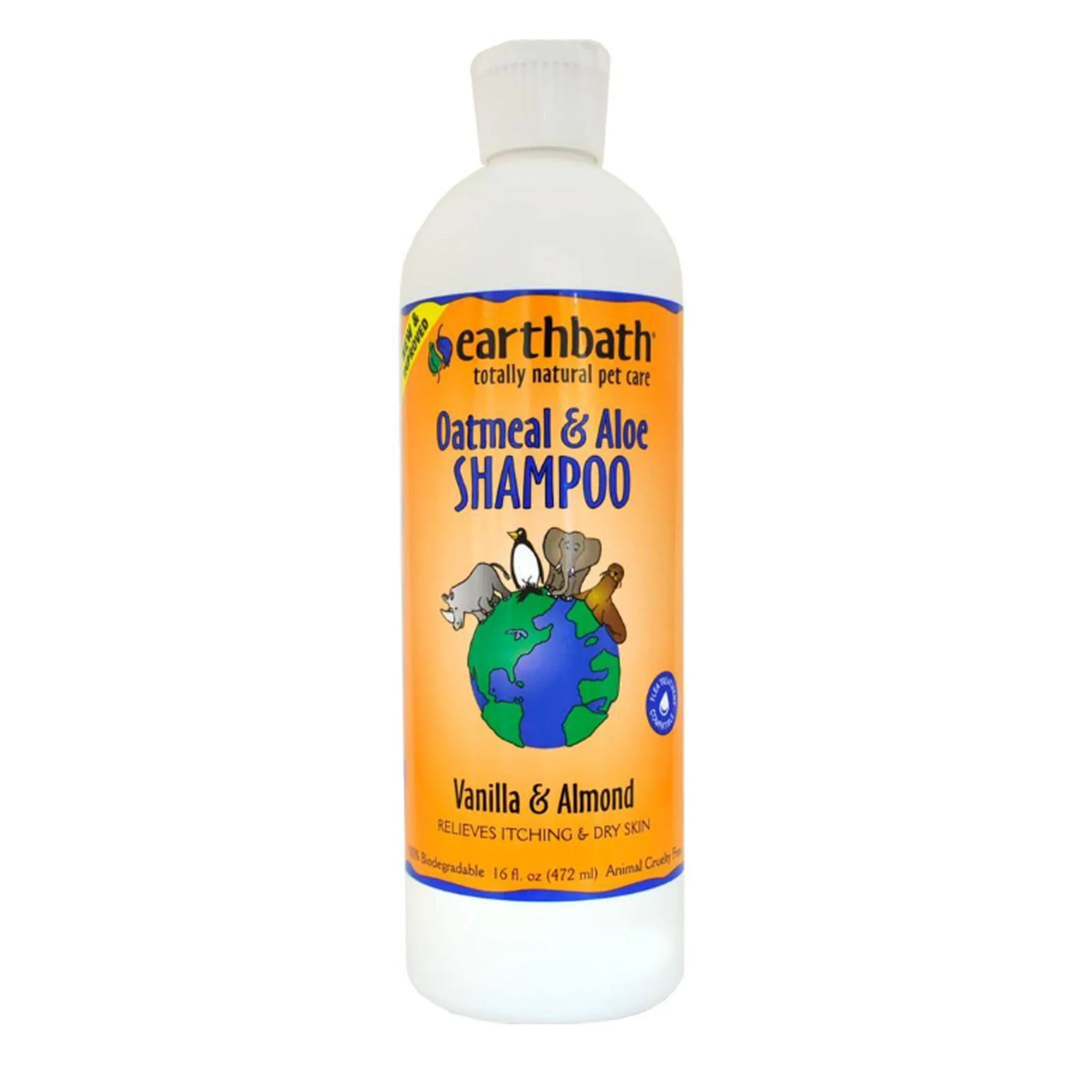 earthbath, Oatmeal &amp; Aloe Dog Shampoo - Oatmeal Shampoo for Dogs, Itchy, Dry Ski