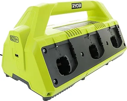 RYOBI P135 18V One+ 6 Port Lithium Ion Battery Supercharger (18V Batteries Not Included/Charger Only)