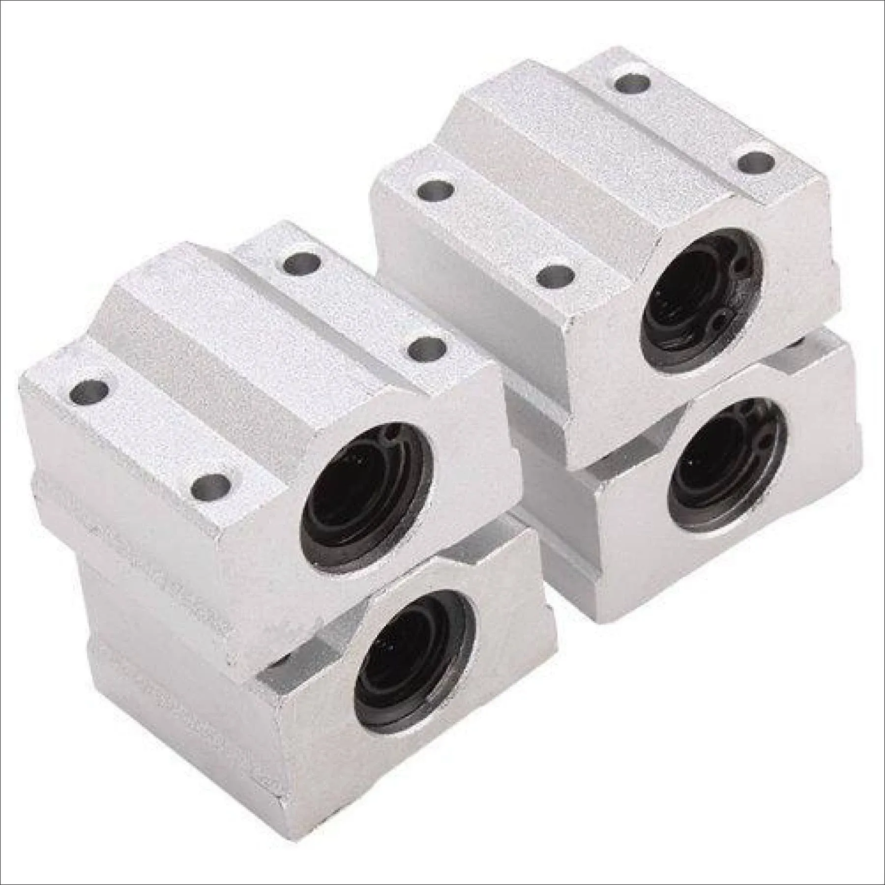 4Pcs SC8UU 8MM Bore Linear Motion Bearing CNC Slide Block Rail