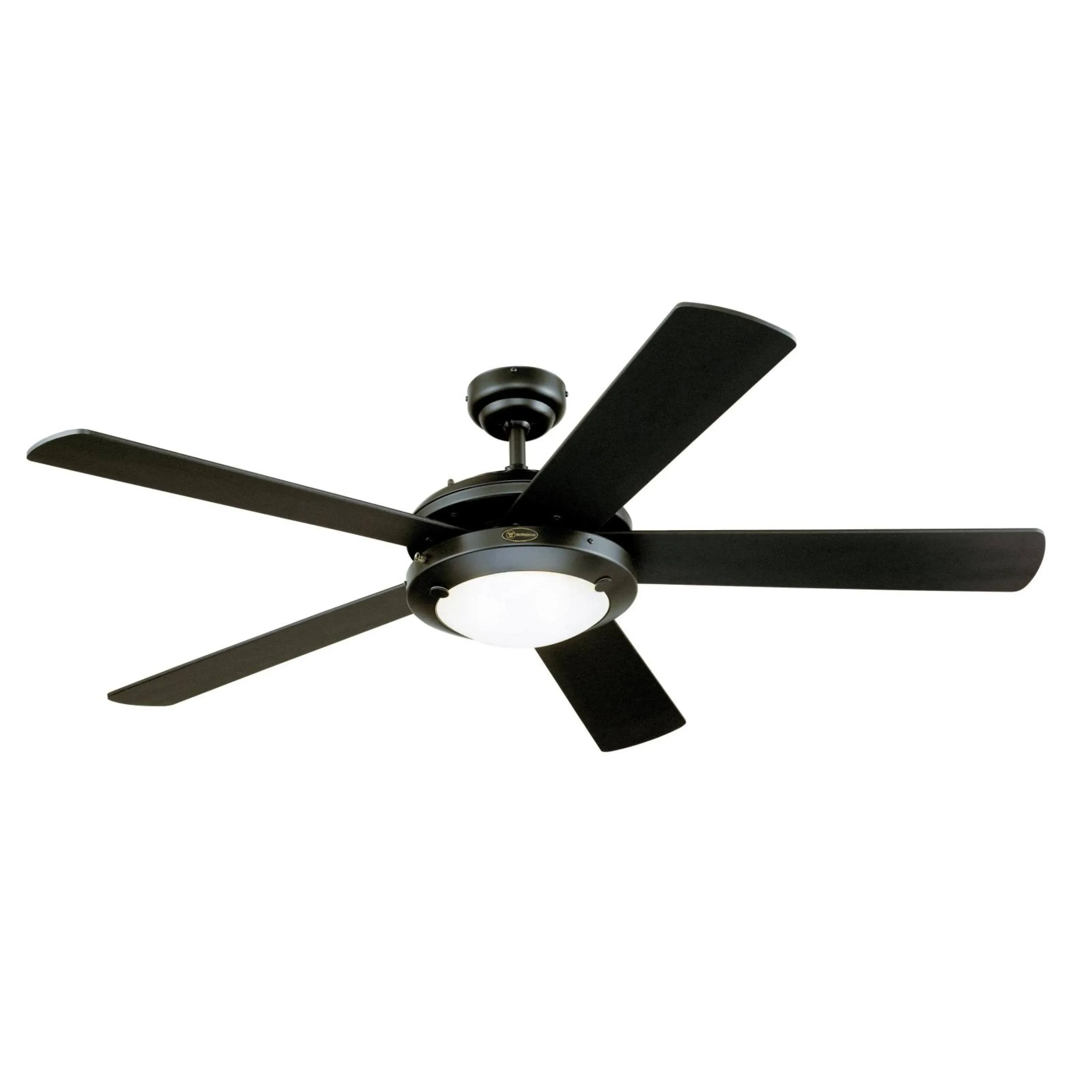 Westinghouse Lighting 7224200 Comet Indoor Ceiling Fan with Light 52 inch Matte Black