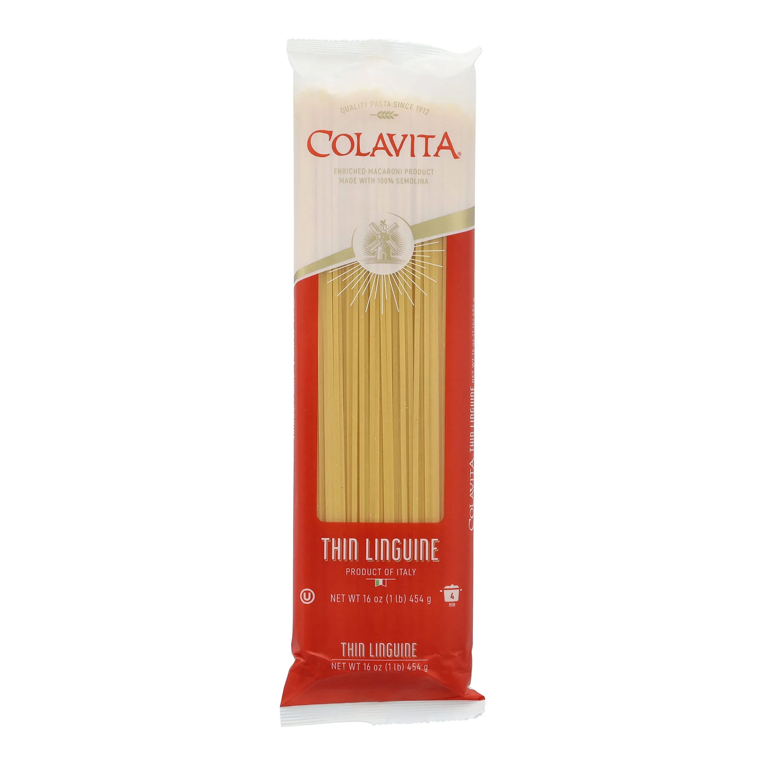 Colavita Pasta - Thin Linguine, 1 Pound - Pack of 20 