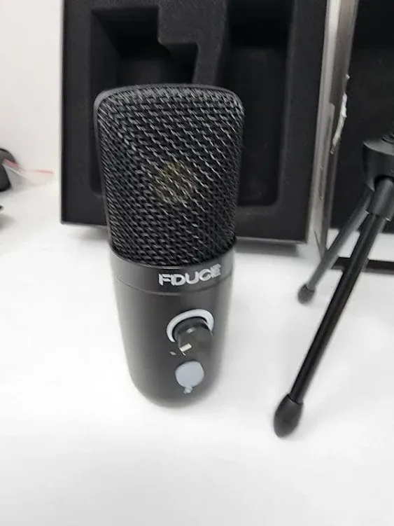 USB Plug&amp;Play Computer Microphone FDUCE Professional Studio PC Mic with Tripo...