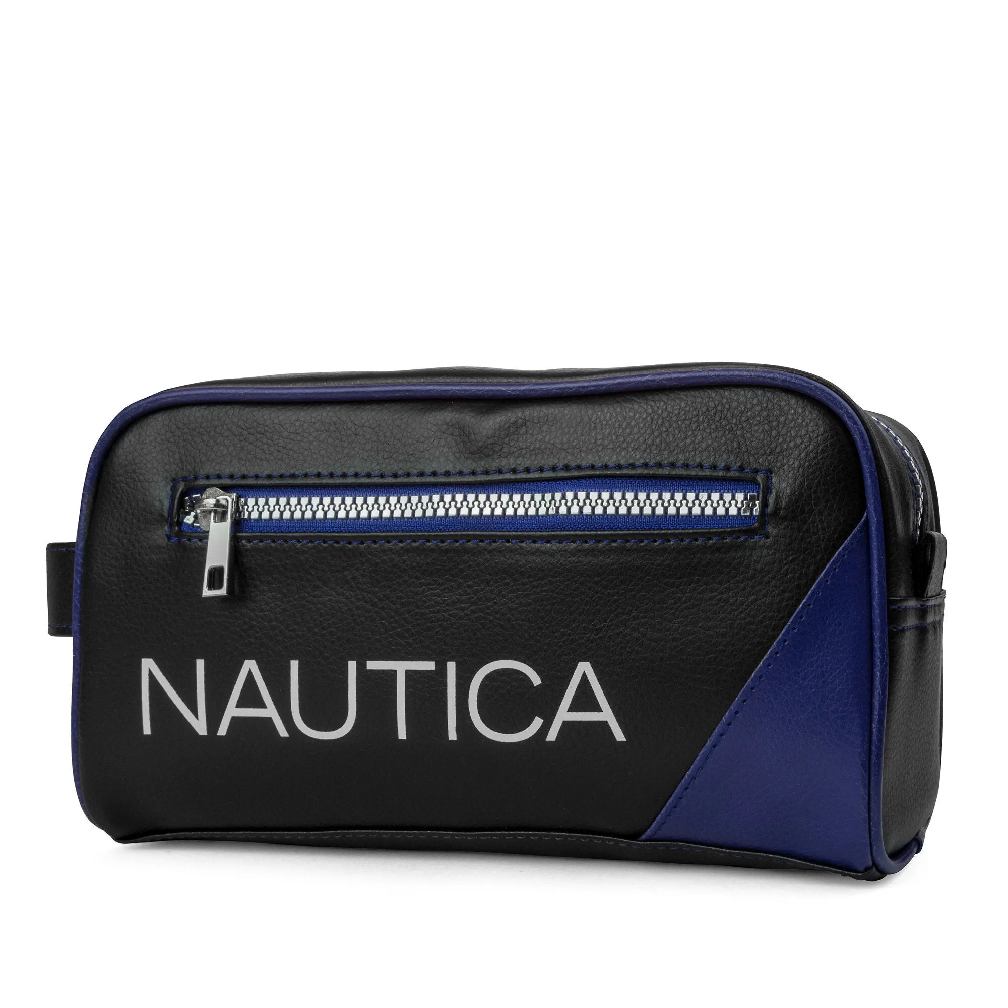 Nautica Mens Core Pebbled Travel Kit