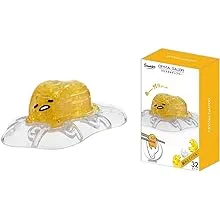 HANAYAMA Crystal Gallery Series 3D Puzzle 32 Transparent Pieces Sanrio Gudetama