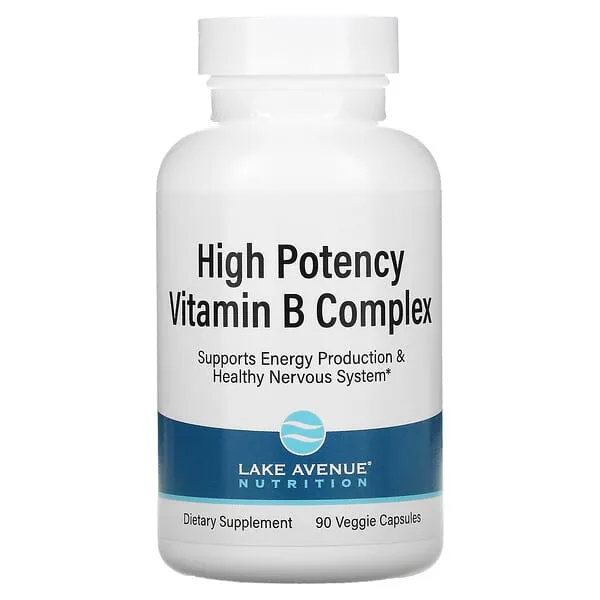 Lake Avenue Nutrition, High Potency Vitamin B Complex