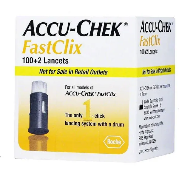 Accu-Chek FastClix (204 Lancets)