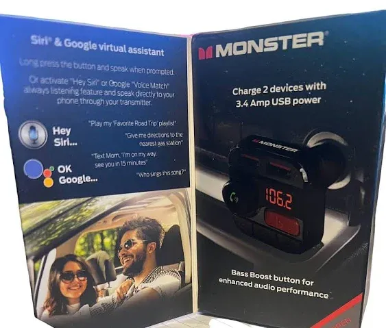 Monster Bluetooth FM Transmitter