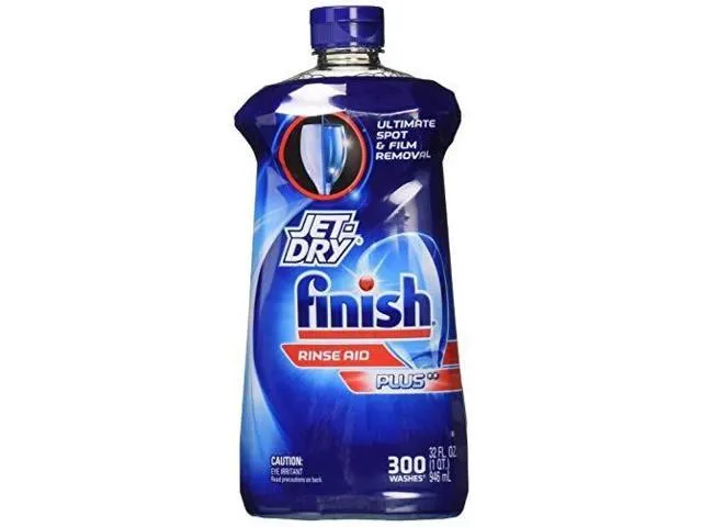 finish jetdry plus dishwasher rinse aid 32 fl oz