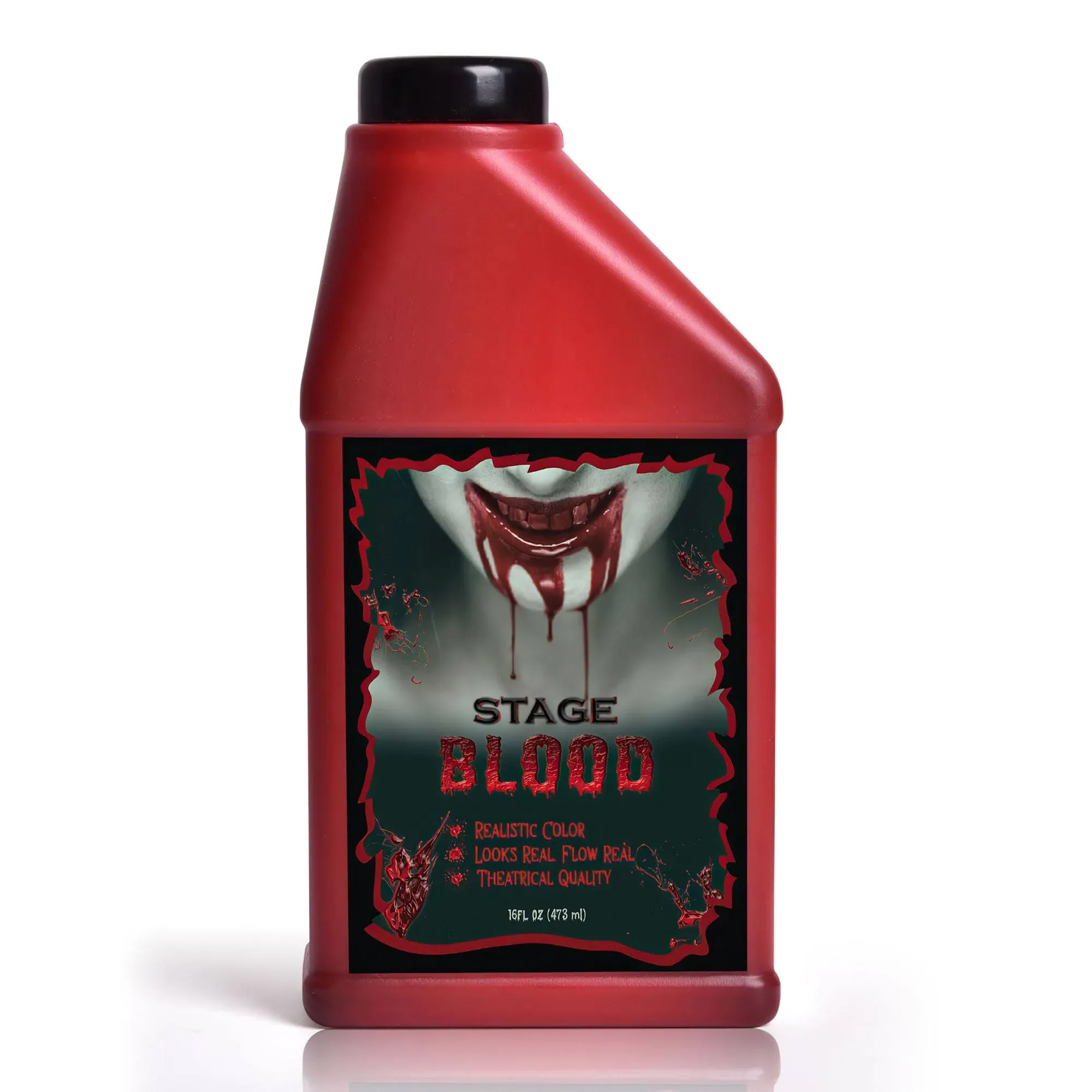 Vampire FAKE BLOOD  - 2 16oz Bottles   Looks and Flows Like Real Blood