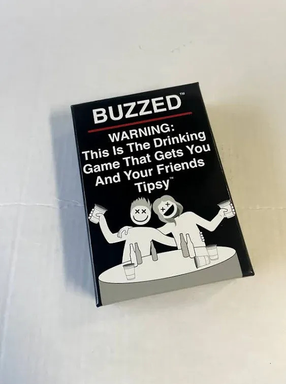 Buzzed - This Is The Drinking Game That Gets You and Your Friends Tipsy New