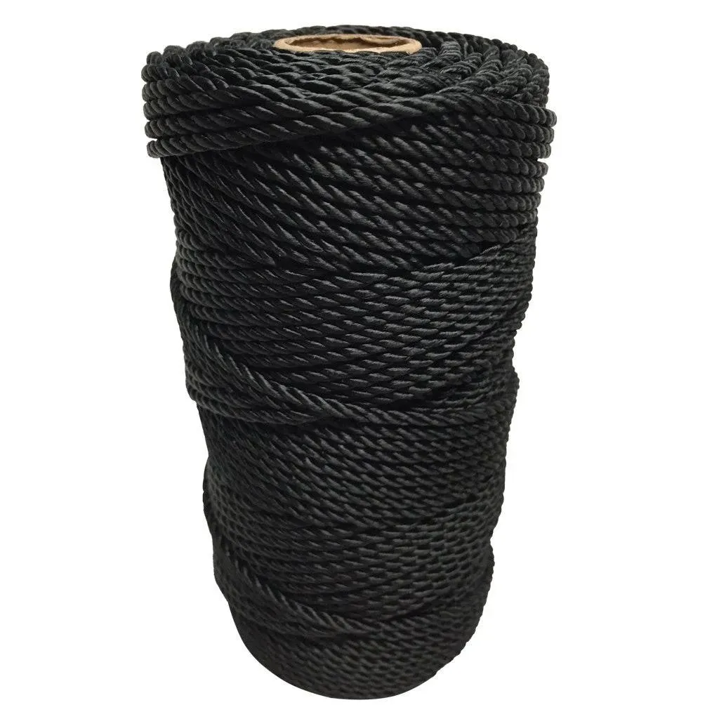 Sgt Knots Tarred Twine - 100% Nylon Bank Line for Bushcraft Netting Gear Bundles ...