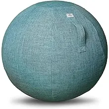 ProBody Pilates Yoga Ball Chair, Exercise Ball Chair for Office and Desk, Yoga Chair with Stability Ball Cover, Yoga Ball Office Chair, Balance Ball Chair with Attractive Cover Seat