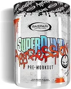 Gaspari Nutrition, SuperPump Aggression Pre-Workout, Mayhem Mango, 450 g