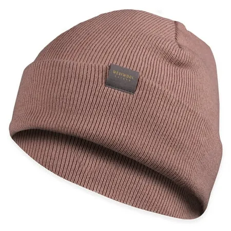 Merino Kids Ribbed Knit Beanie