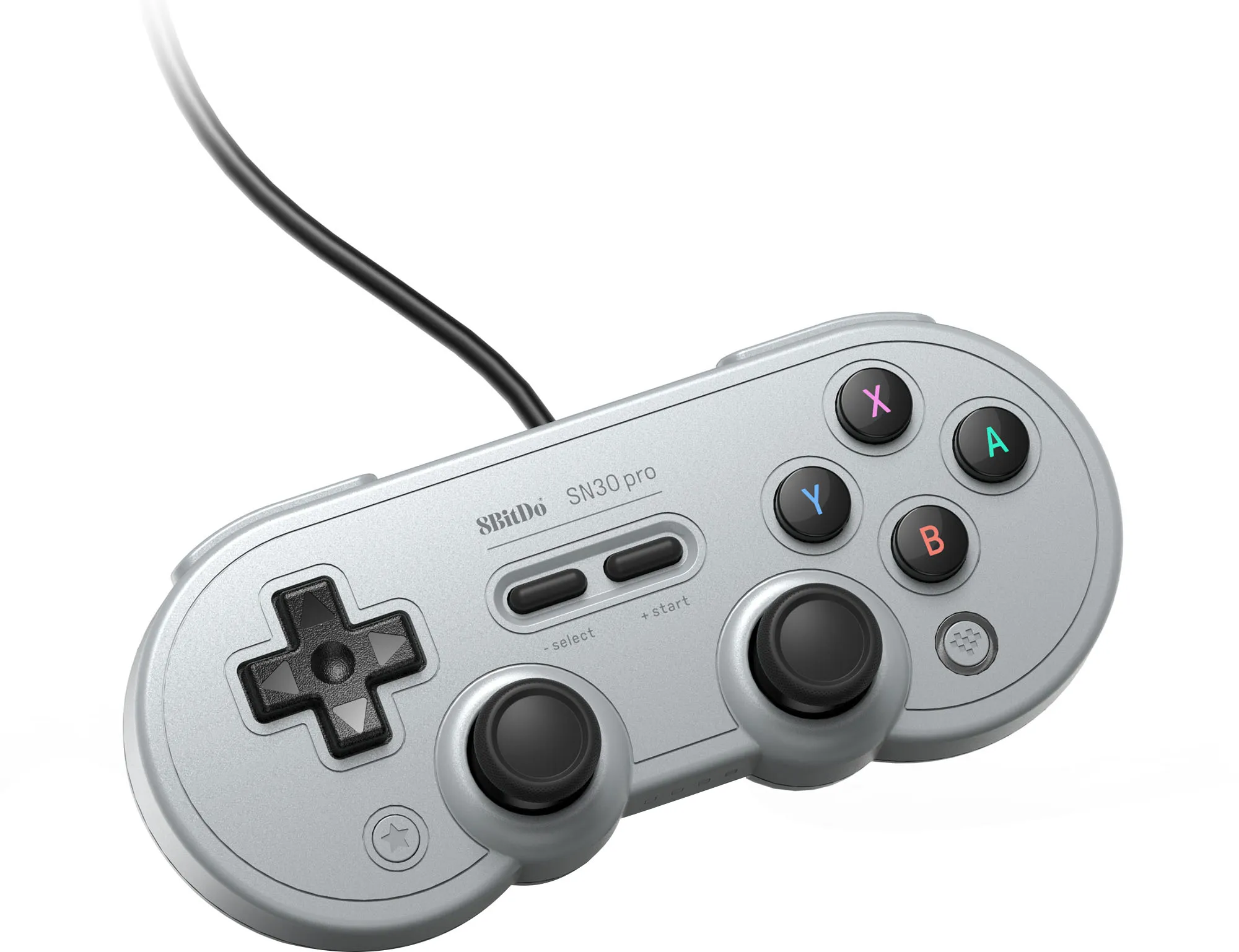 8Bitdo Sn30 Pro Bluetooth Controller for Switch/Switch OLED, PC, macOS, Android, Steam Deck & Raspberry Pi (Gray Edition)