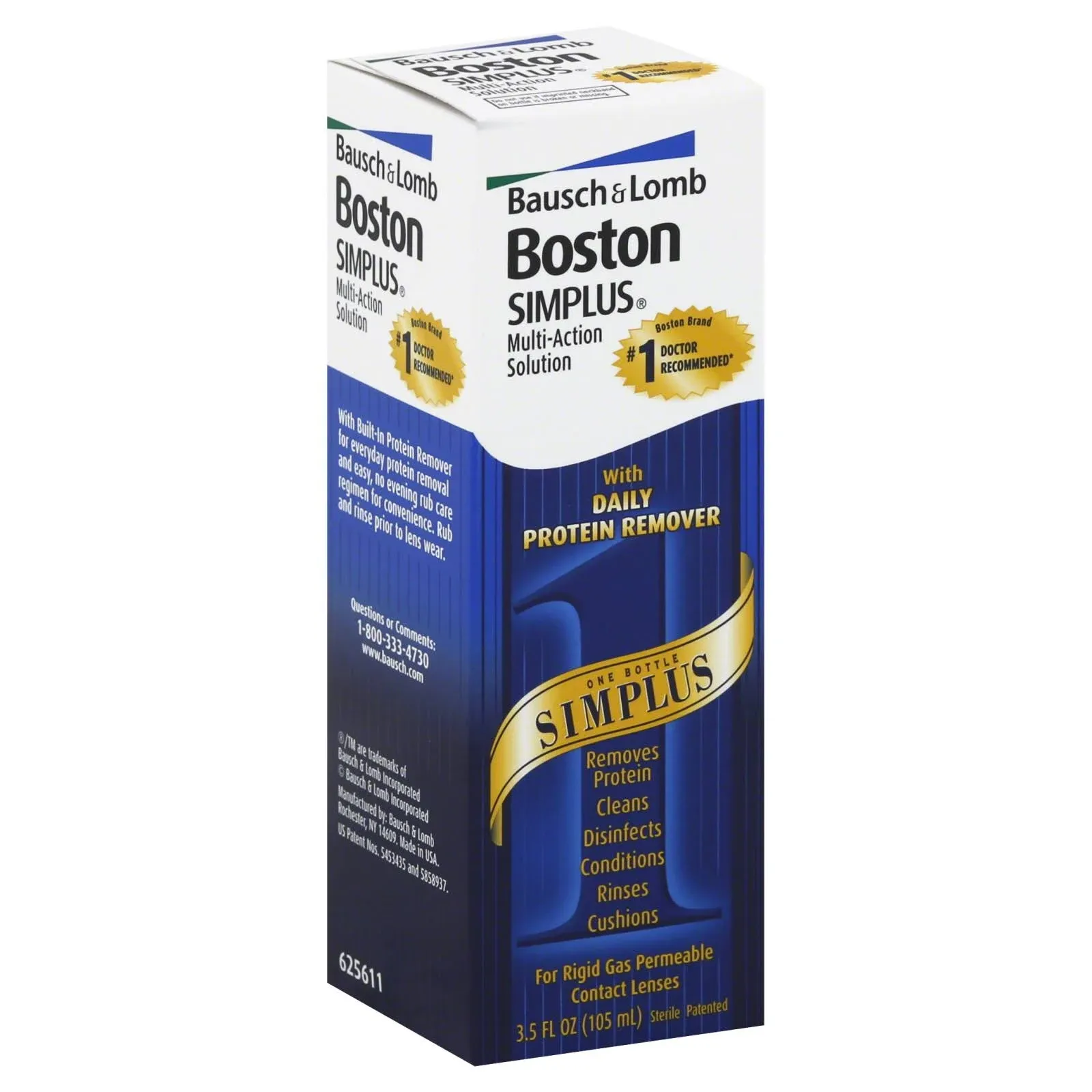 Bausch & Lomb Boston Simplus Multi-Action Solution, 3.5 fl oz - 3.5 oz | CVS