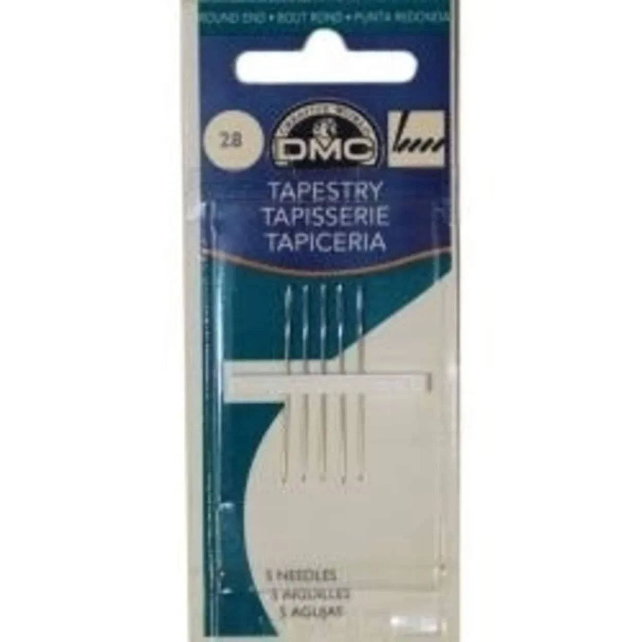 DMC Gold Tapestry Hand Needles, Size 26 4/Pkg