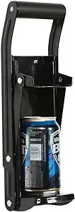 Black Can Crusher Wall Mounted Aluminum Can Crusher 16oz 12oz 8oz Heavy Duty Can Crushers For Recycling Wall Mounted Beer Can Opener And Crush Bottle Two Features In One Can Press