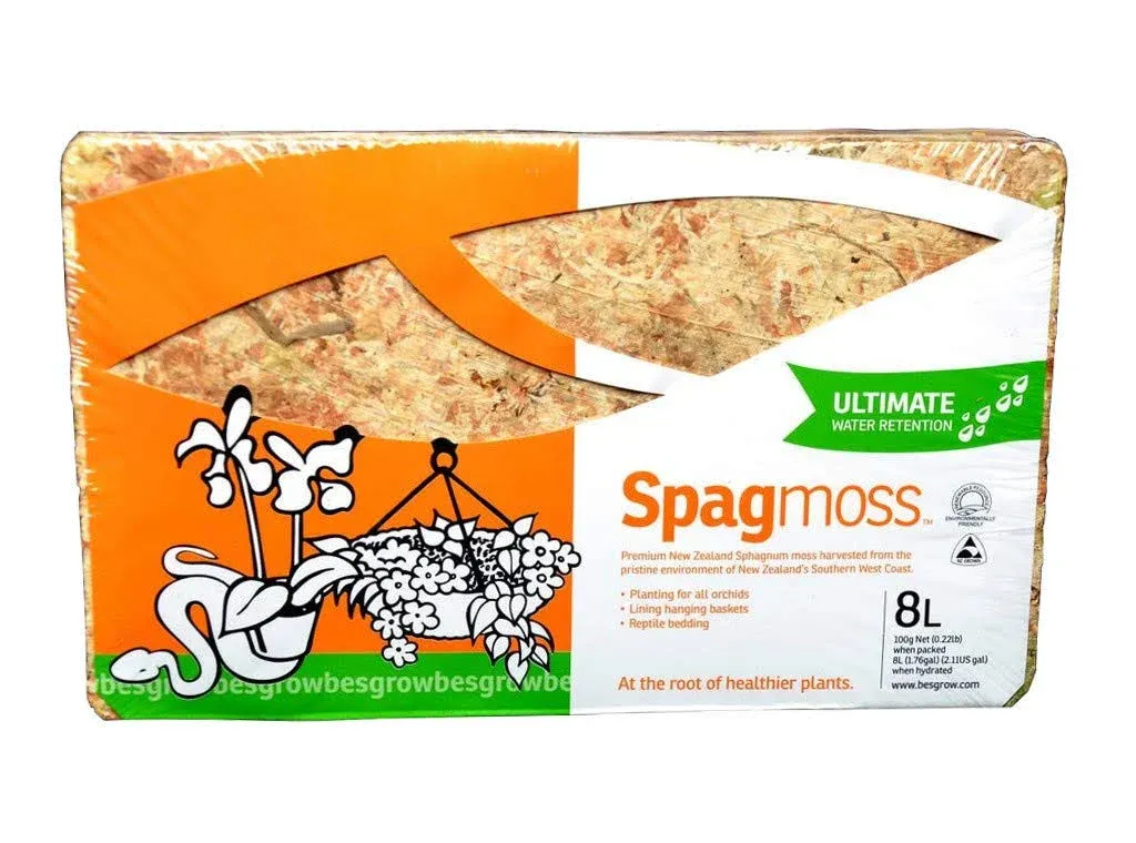 besgrow New Zealand Sphagnum Moss (100 Grams)