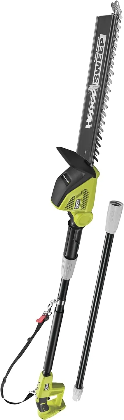 Ryobi ONE+ 18V OPT1845 Cordless Pole Hedge Trimmer, 45cm Blade (Body Only)