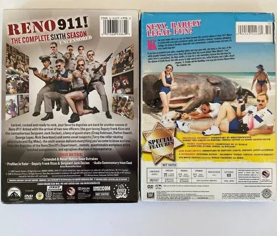 RENO 911 - Seasons 1 2 3 4 5 6 Complete Series DVD plus Reno 911 The Movie