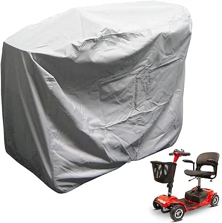 Heavy Duty Mobility Scooter Storage Cover - Indoor or Outdoor - Keep Your Electric Powered Wheelchair Clean and Dry at Home or on The Road 48" L x 22" D x 38" H