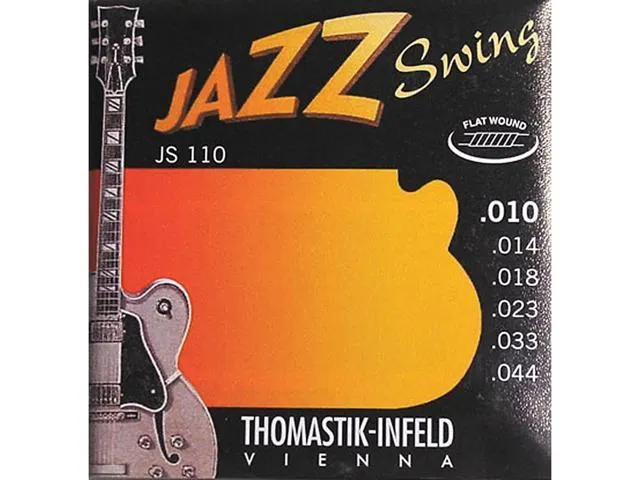 Thomastik JS110 Flatwound Extra Light Jazz Swing Guitar Strings