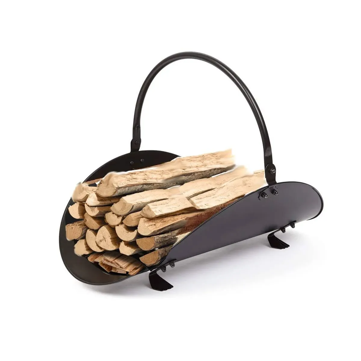 Rocky Mountain Goods Indoor Firewood Basket Holder