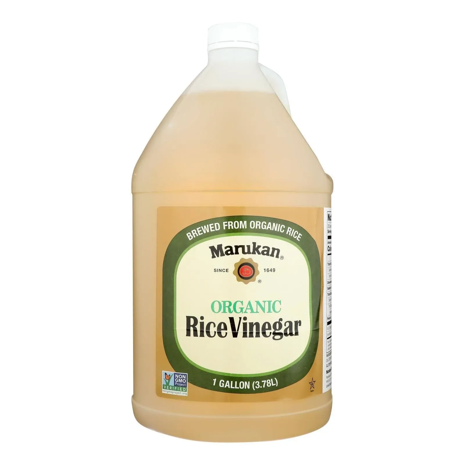 Marukan Rice Vinegar Organic, 1 Gallon