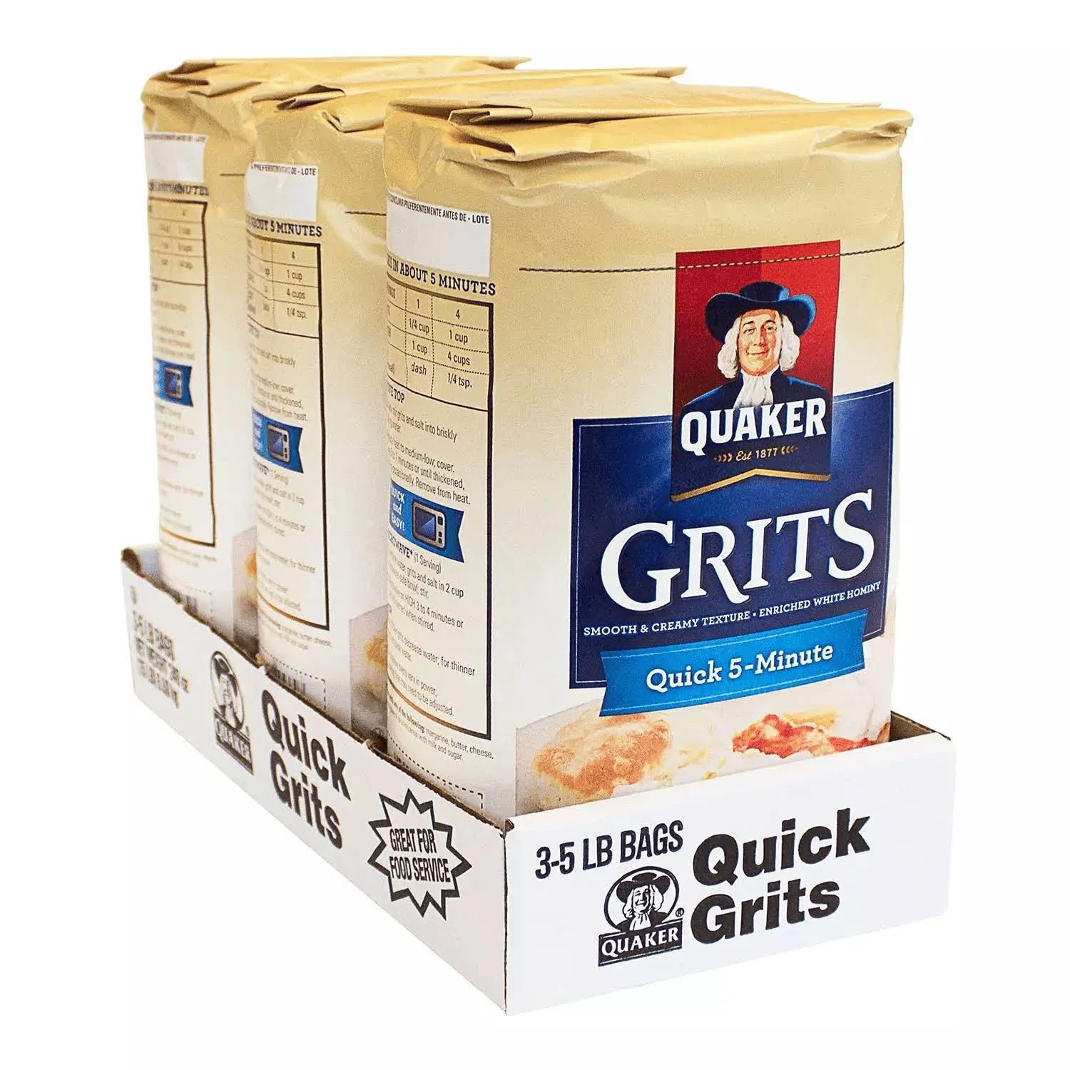 Quaker Grits Quick 5 Minute