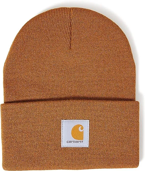 Carhartt Men's Acrylic Watch Hat, Carhartt Brown, One Size