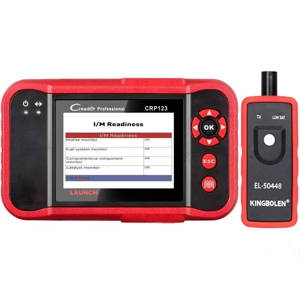 2022 Newest Elite Launch CRP123 OBD2 Scanner with El-50448 TPMS Activa