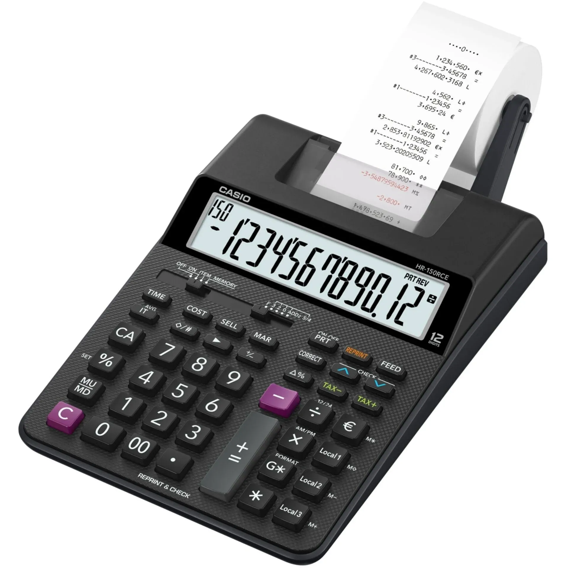 Casio Hr-150rce Calculator Silver