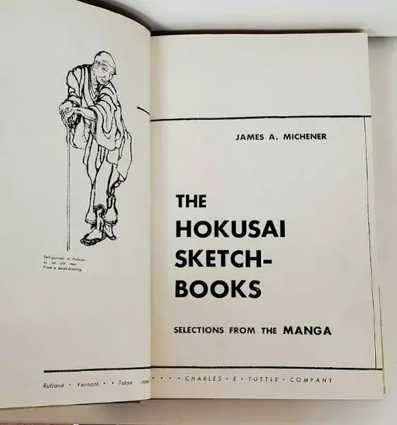 The Hokusai Sketchbooks: Selections from the Manga by James Michener