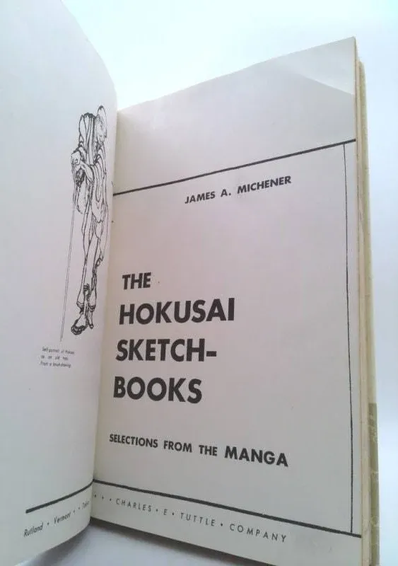 The Hokusai Sketch-Books, Selections From the Manga by James A. Michener