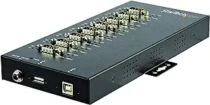 StarTech.com 8-Port Industrial USB to RS-232/422/485 Serial Adapter