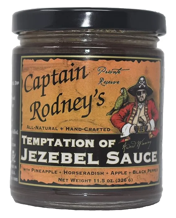 Captain Rodney's Temptation of Jezebel Sauce, 11 Ounce