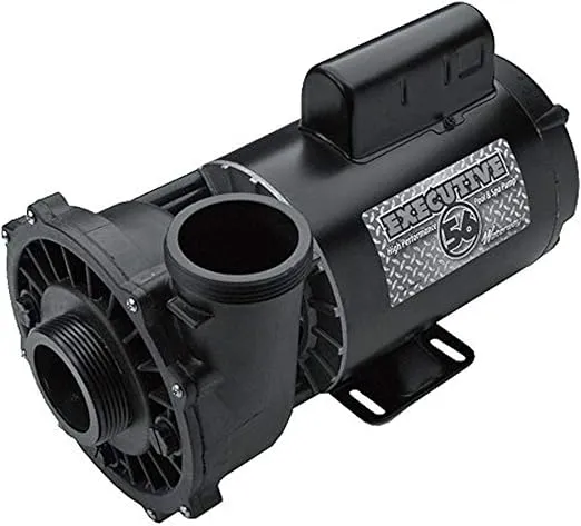 Waterway Plastics 3721621-1D Executive 56 Frame 4 Horsepower Spa Pump, 230-Volts
