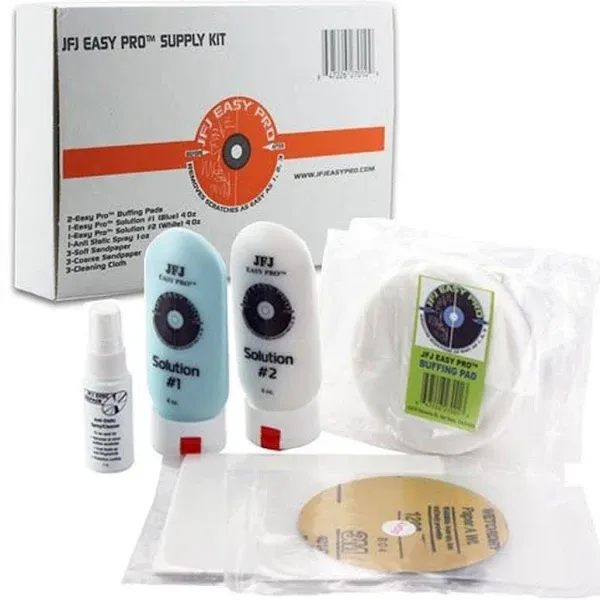 JFJ Disc Repair Easy Pro Plus Solution/Sandp<wbr/>aper Kit (Course) or (Soft) You Pick