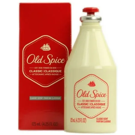 Old Spice Classic After Shave 4.25 Ounce (125ml) (2 Pack)