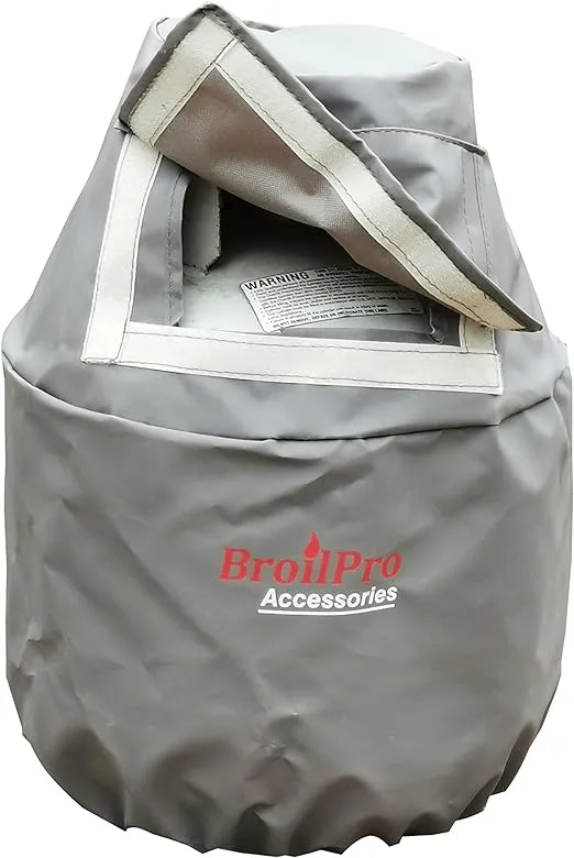 Propane Tank Cover Fits 20-Pound Steel Propane Cylinder - Brown.