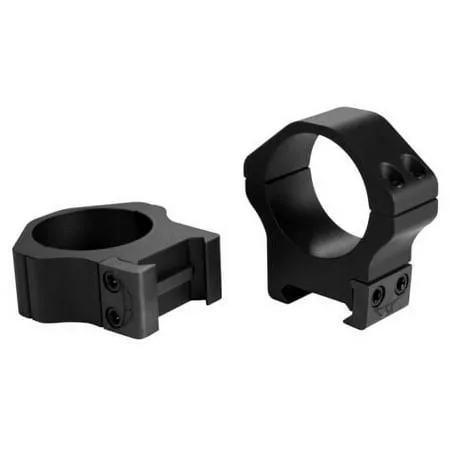 Warne 502M Maxima Horizontal Ring Set 1  Diam High Steel Black Matte